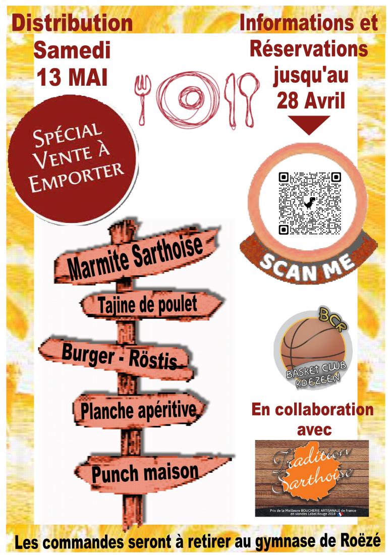 Vente à emporter